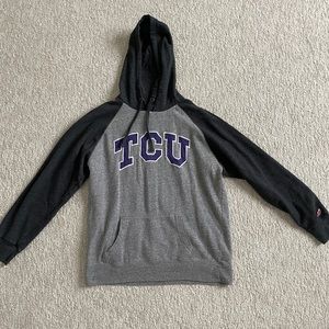 League TCU Hoodie - Triblend Sweats Size L